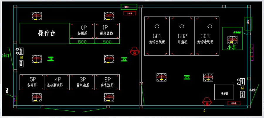 光伏預(yù)制艙典型圖紙-1